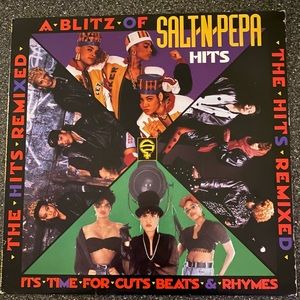 Salt N Pepa Hits 1990 the Hits Remixed Vinyl Record